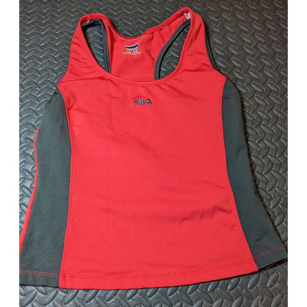 FILA Red/Blk Worn a few times excellent condition racer back